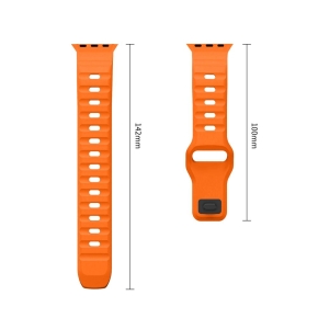 TECH-PROTECT SILICONE LINE APPLE WATCH 8  9  10  11  12  SE  ULTRA (44  45  46  49 MM) ORANGE