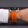 TECH-PROTECT SILICONE LINE APPLE WATCH 8  9  10  11  12  SE  ULTRA (44  45  46  49 MM) ORANGE