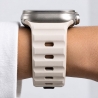 TECH-PROTECT SILICONE LINE APPLE WATCH 8  9  10  11  12  SE  ULTRA (44  45  46  49 MM) STONE