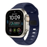 TECH-PROTECT SILICONE LINE APPLE WATCH 8  9  10  11  12  SE  ULTRA (44  45  46  49 MM) ATLANTIC BLUE