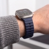TECH-PROTECT SILICONE LINE APPLE WATCH 8  9  10  11  12  SE  ULTRA (44  45  46  49 MM) ATLANTIC BLUE