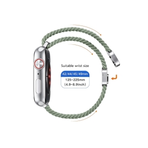 TECH-PROTECT NYLONMAG APPLE WATCH 8  9  10  11  12  SE  ULTRA (44  45  46  49 MM) PISTACHIO
