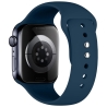 TECH-PROTECT SILICONE APPLE WATCH 8  9  10  11  12  SE (40  41  42 MM) NAVY BLUE