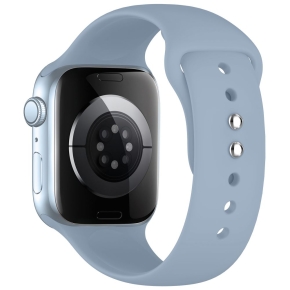 TECH-PROTECT SILICONE APPLE WATCH 8  9  10  11  12  SE (40  41  42 MM) BLUE JEANS