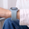 TECH-PROTECT SILICONE APPLE WATCH 8  9  10  11  12  SE (40  41  42 MM) BLUE JEANS