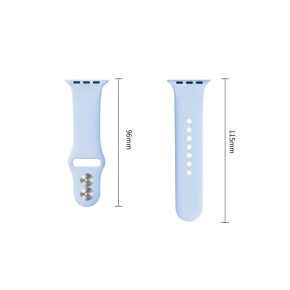 TECH-PROTECT SILICONE APPLE WATCH 8  9  10  11  12  SE (40  41  42 MM) PERIWINKLE