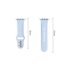 TECH-PROTECT SILICONE APPLE WATCH 8  9  10  11  12  SE (40  41  42 MM) LIGHT BLUE