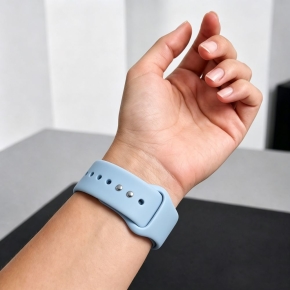 TECH-PROTECT SILICONE APPLE WATCH 8  9  10  11  12  SE (40  41  42 MM) PERIWINKLE