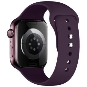 TECH-PROTECT SILICONE APPLE WATCH 8  9  10  11  12  SE (40  41  42 MM) DEEP BURGUNDY