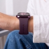 TECH-PROTECT SILICONE APPLE WATCH 8  9  10  11  12  SE (40  41  42 MM) DEEP BURGUNDY