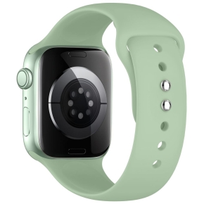 TECH-PROTECT SILICONE APPLE WATCH 8  9  10  11  12  SE (40  41  42 MM) PISTACHIO
