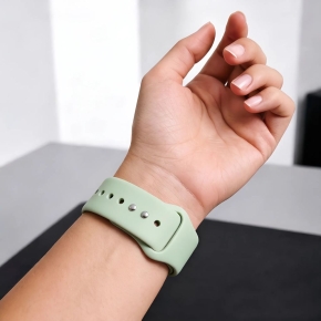 TECH-PROTECT SILICONE APPLE WATCH 8  9  10  11  12  SE (40  41  42 MM) PISTACHIO