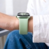 TECH-PROTECT SILICONE APPLE WATCH 8  9  10  11  12  SE (40  41  42 MM) PISTACHIO