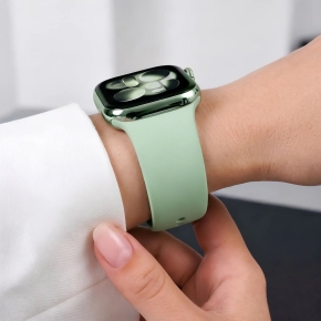 TECH-PROTECT SILICONE APPLE WATCH 8  9  10  11  12  SE (40  41  42 MM) PISTACHIO