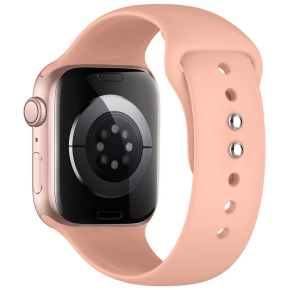 TECH-PROTECT SILICONE APPLE WATCH 8  9  10  11  12  SE  ULTRA (44  45  46  49 MM) DUSTY ROSE