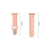 TECH-PROTECT SILICONE APPLE WATCH 8  9  10  11  12  SE  ULTRA (44  45  46  49 MM) DUSTY ROSE