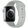 TECH-PROTECT SILICONE APPLE WATCH 8  9  10  11  12  SE  ULTRA (44  45  46  49 MM) LUNAR GREY