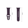 TECH-PROTECT SILICONE APPLE WATCH 8  9  10  11  12  SE  ULTRA (44  45  46  49 MM) DEEP BURGUNDY
