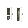 TECH-PROTECT SILICONE APPLE WATCH 8  9  10  11  12  SE  ULTRA (44  45  46  49 MM) OLIVE GREEN
