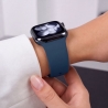 TECH-PROTECT SILICONE APPLE WATCH 8  9  10  11  12  SE  ULTRA (44  45  46  49 MM) NAVY BLUE