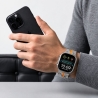 TECH-PROTECT STAINLESS APPLE WATCH 8  9  10  11  12  SE  ULTRA (44  45  46  49 MM) TITANIUMORANGE