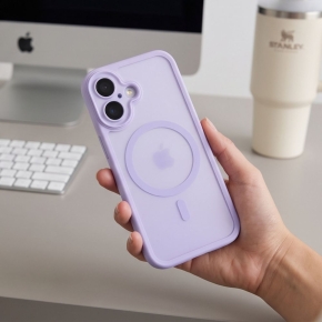 TECH-PROTECT MAGPEAK MAGSAFE CC IPHONE 17 MATTE LAVENDER