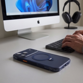 TECH-PROTECT MAGAIR STAND MAGSAFE CC IPHONE 17 PRO MAX  18 PRO MAX MATTE DEEP BLUE