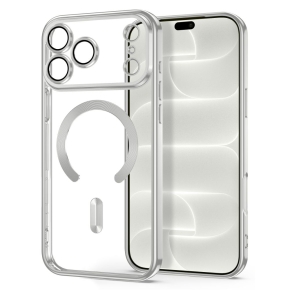 TECH-PROTECT MAGFLEX MAGSAFE IPHONE 17 PRO MAX  18 PRO MAX SHINY SILVER