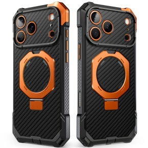 SUPCASE UB GRIP MAG MAGSAFE IPHONE 17 PRO MAX  18 PRO MAX ARAMID BLACKORANGE