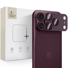 OSŁONA APARATU TECH-PROTECT CAMFULL FIT+ IPHONE 18 PRO BURGUNDY