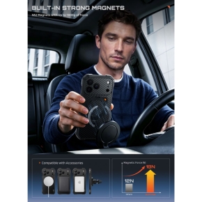 SUPCASE AERO MAG MAGSAFE IPHONE 17 PRO MAX  18 PRO MAX ARAMID BLACK