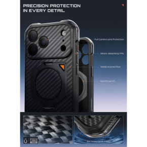 SUPCASE AERO MAG MAGSAFE IPHONE 17 PRO MAX  18 PRO MAX ARAMID BLACK