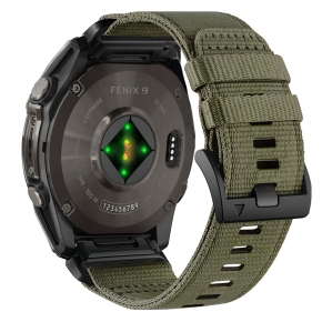TECH-PROTECT NYLON CLASSIC GARMIN FENIX 5X  5X PLUS  6X  6X PRO  7X  8  8 PRO  9  9 PRO (51 MM) MILITARY GREEN