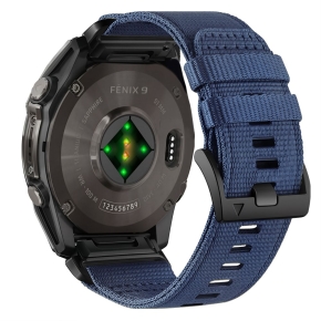 TECH-PROTECT NYLON CLASSIC GARMIN FENIX 5X  5X PLUS  6X  6X PRO  7X  8  8 PRO  9  9 PRO (51 MM) MIDNIGHT NAVY