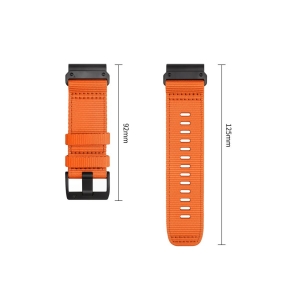 TECH-PROTECT NYLON CLASSIC GARMIN FENIX 5X  5X PLUS  6X  6X PRO  7X  8  8 PRO  9  9 PRO (47 MM) SIGNAL ORANGE