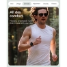 SPIGEN ATHLEX AIR GOOGLE PIXEL WATCH 1  2  3  4  5 (41 MM) ACTIVE BLACKORANGE