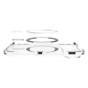 SPIGEN ULTRA HYBRID PRO MAGSAFE IPHONE DUO CLEARWHITE