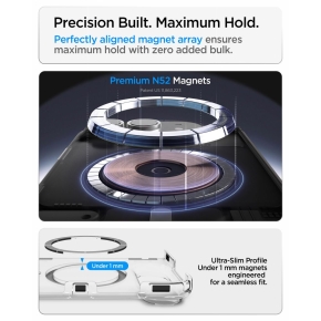 SPIGEN ULTRA HYBRID PRO MAGSAFE IPHONE DUO CLEARWHITE
