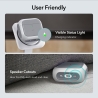 ESR ORBIT HALOLOCK MAGSAFE APPLE AIRPODS 4  5 WHITE