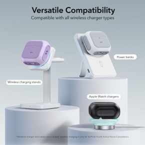 ESR ORBIT HALOLOCK MAGSAFE APPLE AIRPODS 4  5 PURPLE