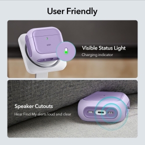 ESR ORBIT HALOLOCK MAGSAFE APPLE AIRPODS 4  5 PURPLE