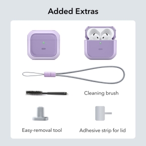 ESR ORBIT HALOLOCK MAGSAFE APPLE AIRPODS 4  5 PURPLE