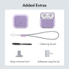 ESR ORBIT HALOLOCK MAGSAFE APPLE AIRPODS 4  5 PURPLE