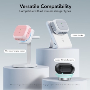 ESR ORBIT HALOLOCK MAGSAFE APPLE AIRPODS 4  5 PINK