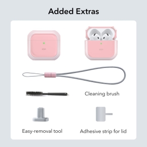 ESR ORBIT HALOLOCK MAGSAFE APPLE AIRPODS 4  5 PINK