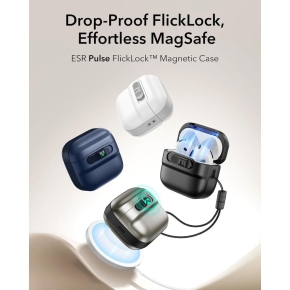 ESR PULSE HALOLOCK MAGSAFE APPLE AIRPODS 4  5 BLACK