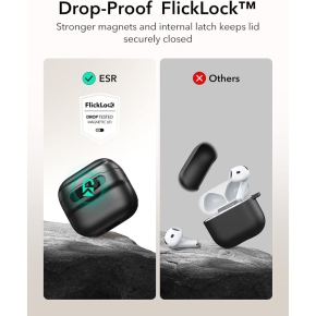 ESR PULSE HALOLOCK MAGSAFE APPLE AIRPODS 4  5 BLACK