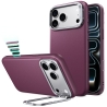 ESR LEATHER KICKSTAND MAGSAFE IPHONE 17 PRO  18 PRO DEEP BURGUNDY