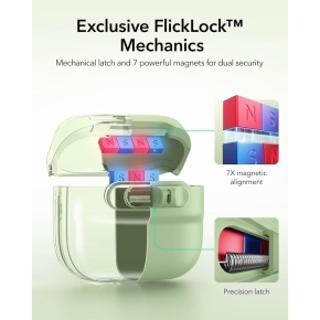 ESR PULSE HALOLOCK MAGSAFE APPLE AIRPODS 4  5 LIGHT GREEN