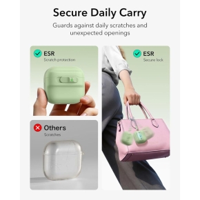ESR PULSE HALOLOCK MAGSAFE APPLE AIRPODS 4  5 LIGHT GREEN